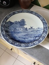 ASSIETTE MURALE DECORATIVE DELFTS SIGNEE J. SONNEVILLE