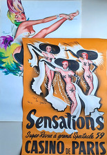 AFFICHES (2) CABARETS Casino