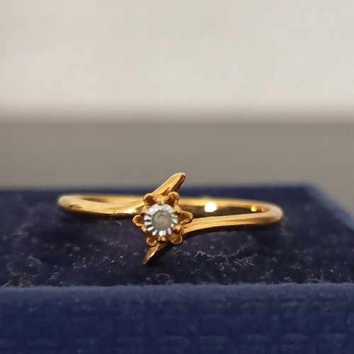 Bague sertie plaqué motif - sertie,