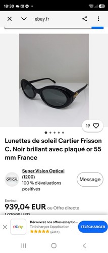 Lunette cartier vintage - lunette,