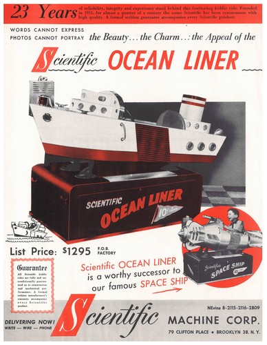 Ocean liner space - space, kiddie