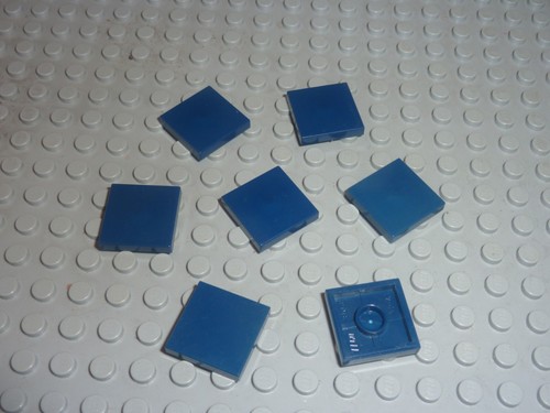 Lot tiles navyblue 2 - 7, ref