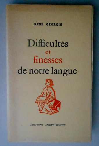 Georgin difficultes et - r,