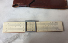 Ancienne Règle à calcul en