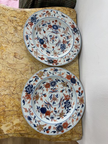 Paire assiettes imari - paire,