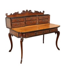 Bureau Baroque Ancien Bois