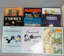 Lot 9 BD EROTIQUE Adulte Bandes Dessinées Les Tigresses Magnus Mister Master D27