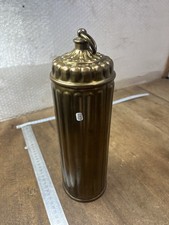 ancienne bouillotte Laiton