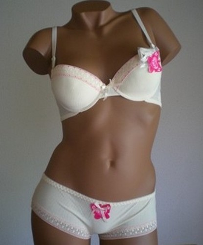 Ensemble lingerie ecru b8105 - lingerie,