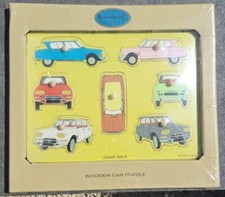 Ancien Puzzle Scellé en bois