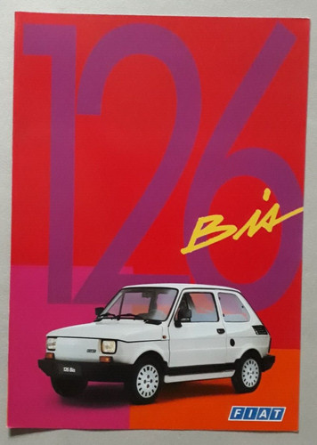 Fiat 126 bis brochure 1988 - bis,