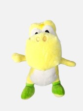 Peluche yoshi jaune super - jaune,