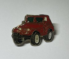 PIN’S VOITURE JEEP ROUGE 4X4