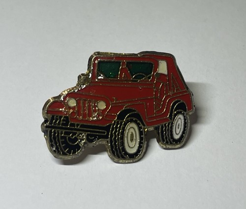 Pin voiture jeep rouge 4x4 - voiture,