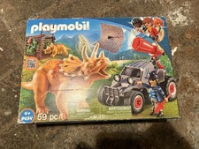 PLAYMOBIL Bandit avec Tricératops Set (9434)