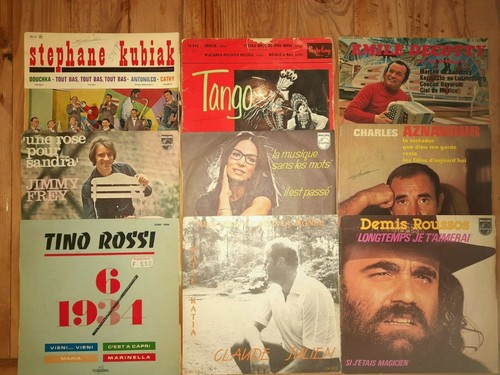 Lot disque tours - lot, 45