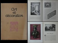 ART ET DECORATION MARS 1921