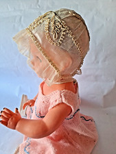 Ancien poupon baigneur Petit Colin tête d'aigle France Yeux dormeurs 50 cm