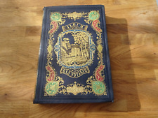 1856 Livre Ancien Album des Voyages Anciens et Modernes Cartonnage Romantique