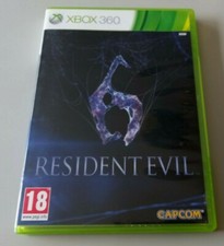 Jeu XBOX 360 "Resident Evil 6" complet en boîte version PAL (n°6854S)