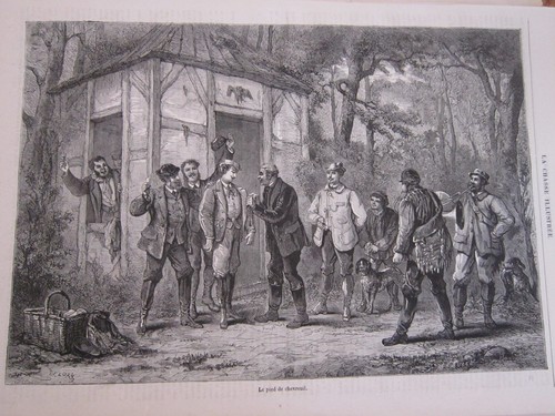 Gravure 1871 pied - 1871,