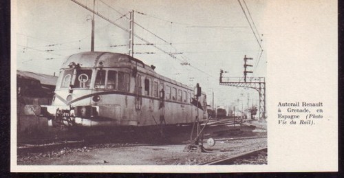 1966 autorail renault en - ,