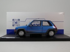 Solide Renault Super 5 GT TURBO MK1 Alpine Bleu 1985 1/18 S1810004