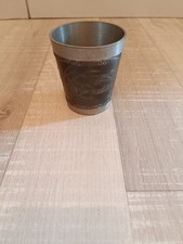 Ancien Gobelet En Étain