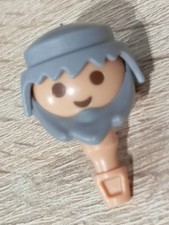 PLAYMOBIL TÊTE BARBE PERRUQUE