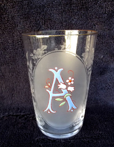 Ancien verre mariage décor - ancien,