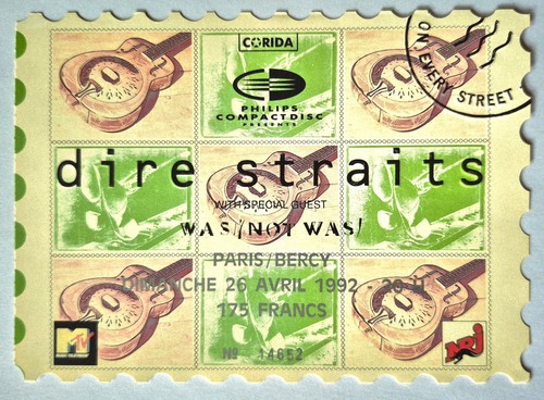 Dire straits live ticket - dire,