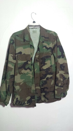Vintage camo jacket coat shirt - camo,