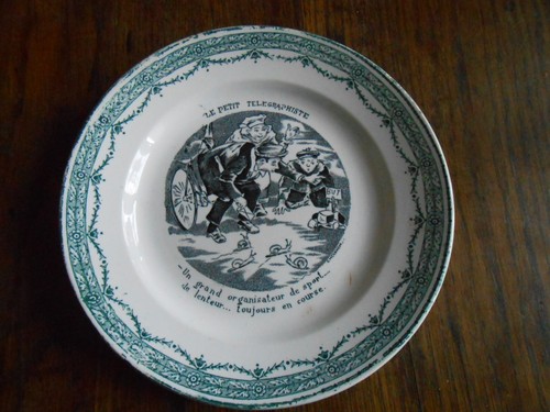 Assiette humoristique amand - humoristique, st