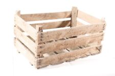 Vieux Caisse Boîte en Bois 59,5 x 40 x 32cm Loft Caisse Bois Déco Transport