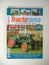 TRACTORAMA n°25 BOLINDER MUNKTELL BM 230 1956-FORDSON-MANITOU MC5.3 1958