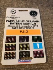carte pass / ticket )) PSG V