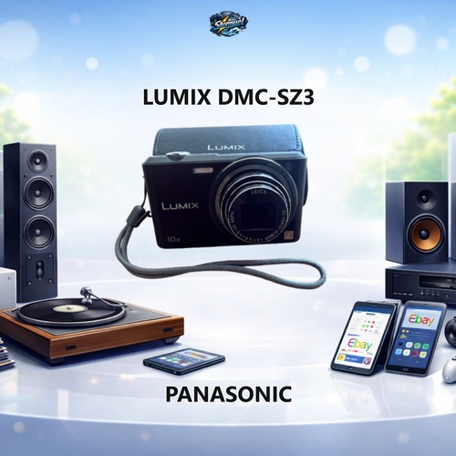 Panasonic lumix dmc sz3 noir - panasonic, dmc-sz3