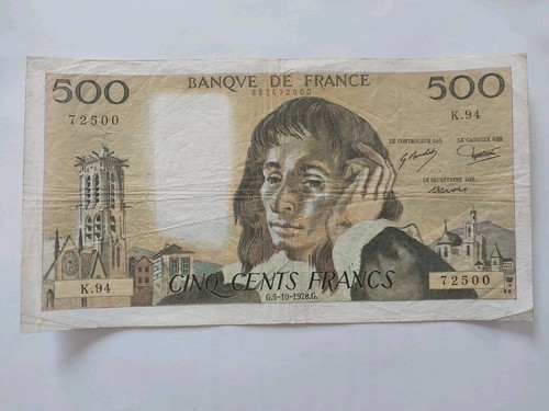 Billet france 500 - billet,