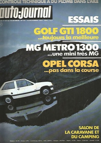 Auto journal golf - l'auto, gti