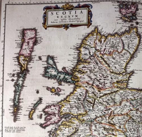 Atlas blaeu l écosse - de, l'Écosse