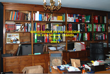 GRANDE BIBLIOTHEQUE EN PIN D'OREGON
