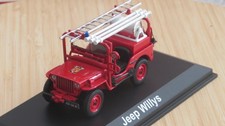 Rare miniature Jeep Willys pompiers sdis 81 1/43 Norev
