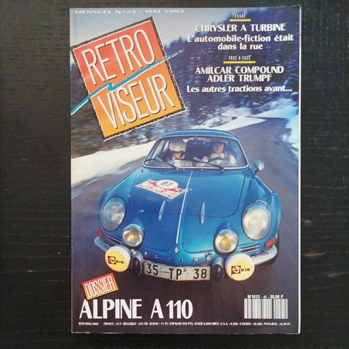 Retroviseur alpine a110 - 45,