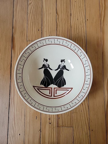 Rare saladier faïence quimper - saladier,
