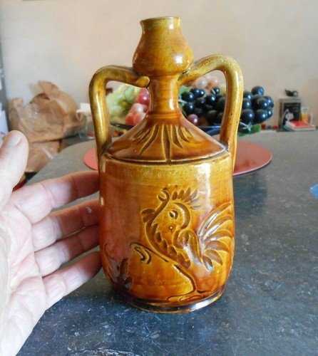 Ancienne bouteille grès - bouteille,
