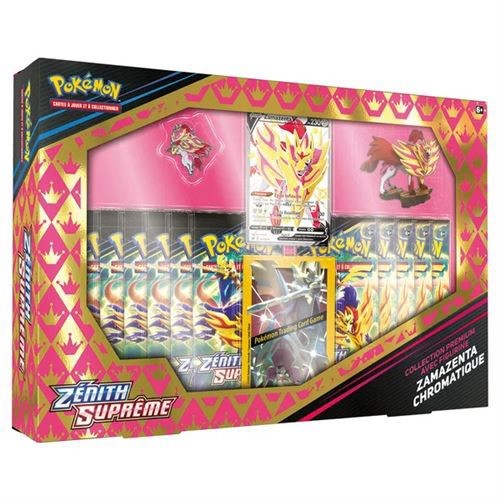 Coffret pokemon zacian - coffret,