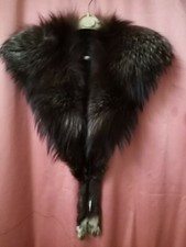 Col fourrure renard argenté 