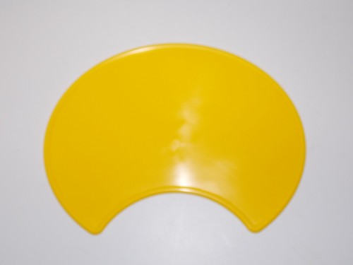Jaune avant nombre - jaune, plaque
