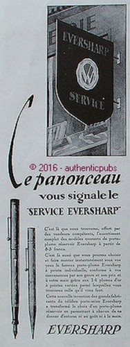 Publicite eversharp porte - eversharp,