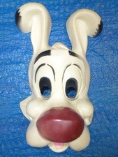 MASQUE CESAR IDEFIX 30x18cm - UDERZO ASTERIX - TBE 2 cassures sans manque